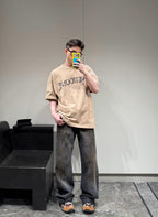 2026 New GS Printed Hand-Painted Short-Sleeved Shirt (AA557-A10)