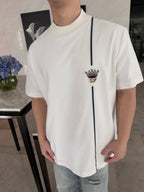 2026 New GS Logo Crown Short-Sleeved T-Shirt (AA552-A20)