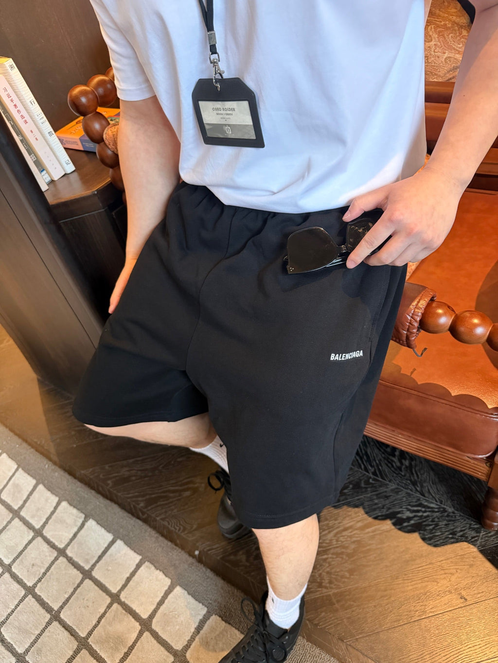 2026 New GS Embroidered Shorts (BB797-A45)