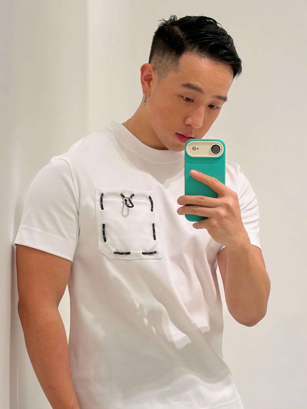 2026 New GS Short-Sleeved Shirt with Ribbon Pockets (AA576-A20)