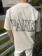 2026 New GS  Letter Print Box-Fit Short-Sleeved T-Shirt (BB813-A15)