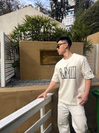 2026 New GS  Letter Print Box-Fit Short-Sleeved T-Shirt (BB813-A15)