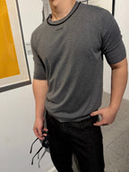 2026 New GS Jacquard Short-Sleeve Sweater (CC957-A45)