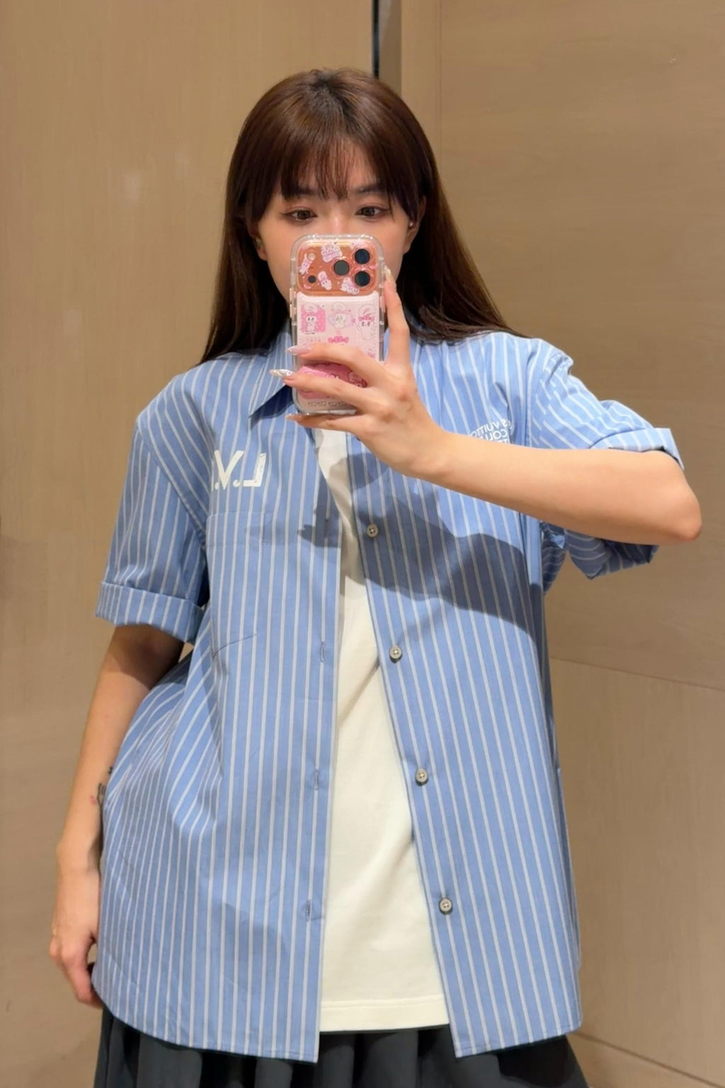 2026 New GS Logo Pocket Short-Sleeve Shirt (BB805-A85)