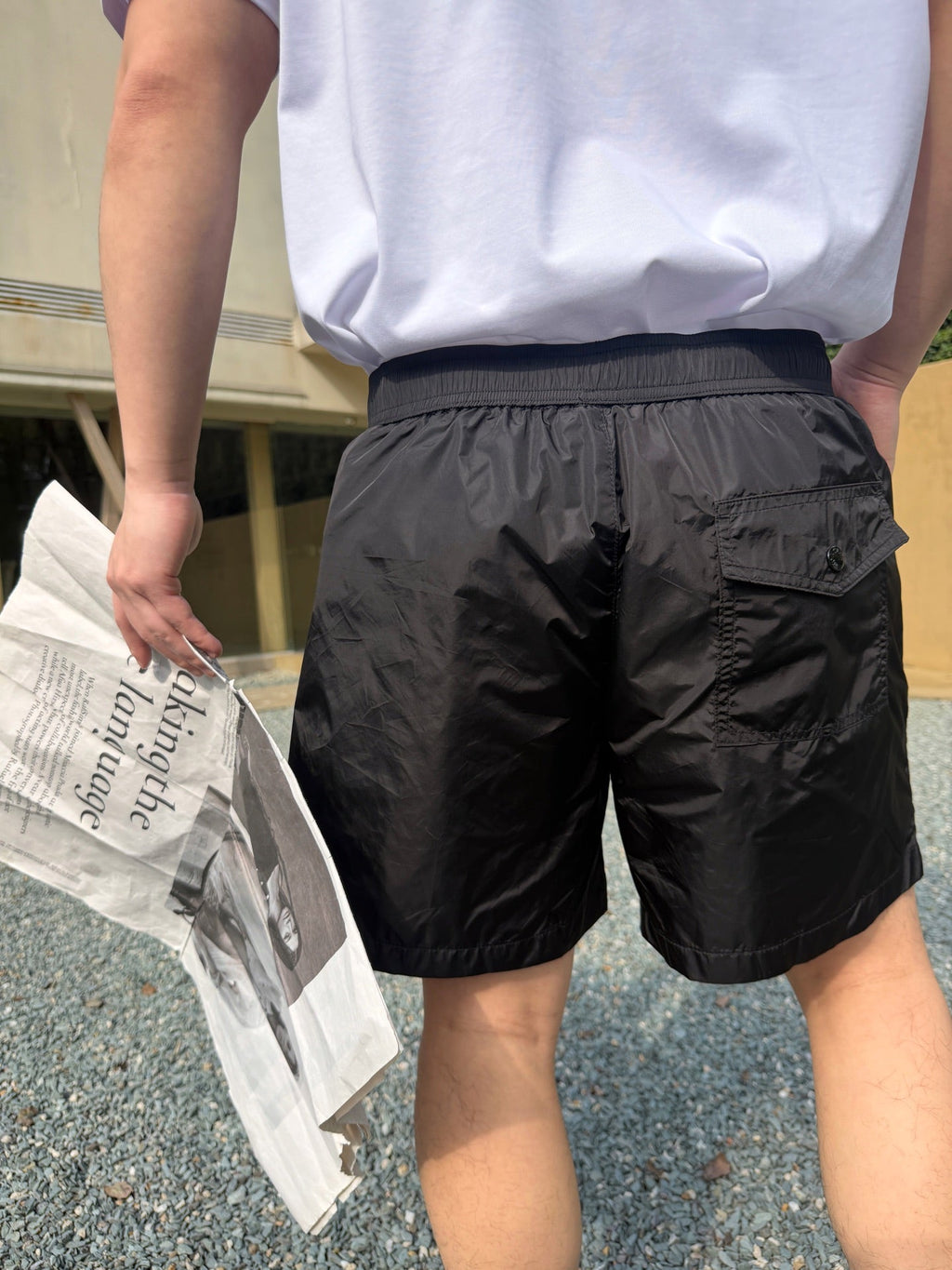 2026 New GS Logo Pocket Shorts (BB800-A40)