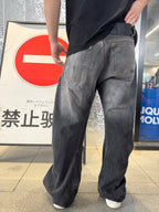 2026 New GS Splatter-Washed Distressed Jeans (BB802-B65)