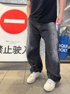 2026 New GS Splatter-Washed Distressed Jeans (BB802-B65)