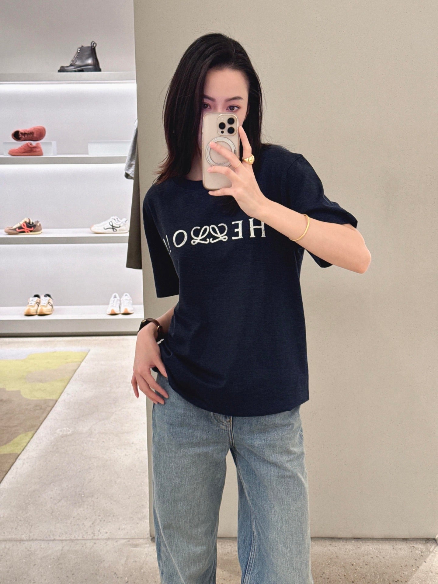 2026 New GS Printed Short-Sleeved T-Shirt (AA560-A10)