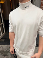 2026 New GS Jacquard Short-Sleeved Jumper (AA574-A40)
