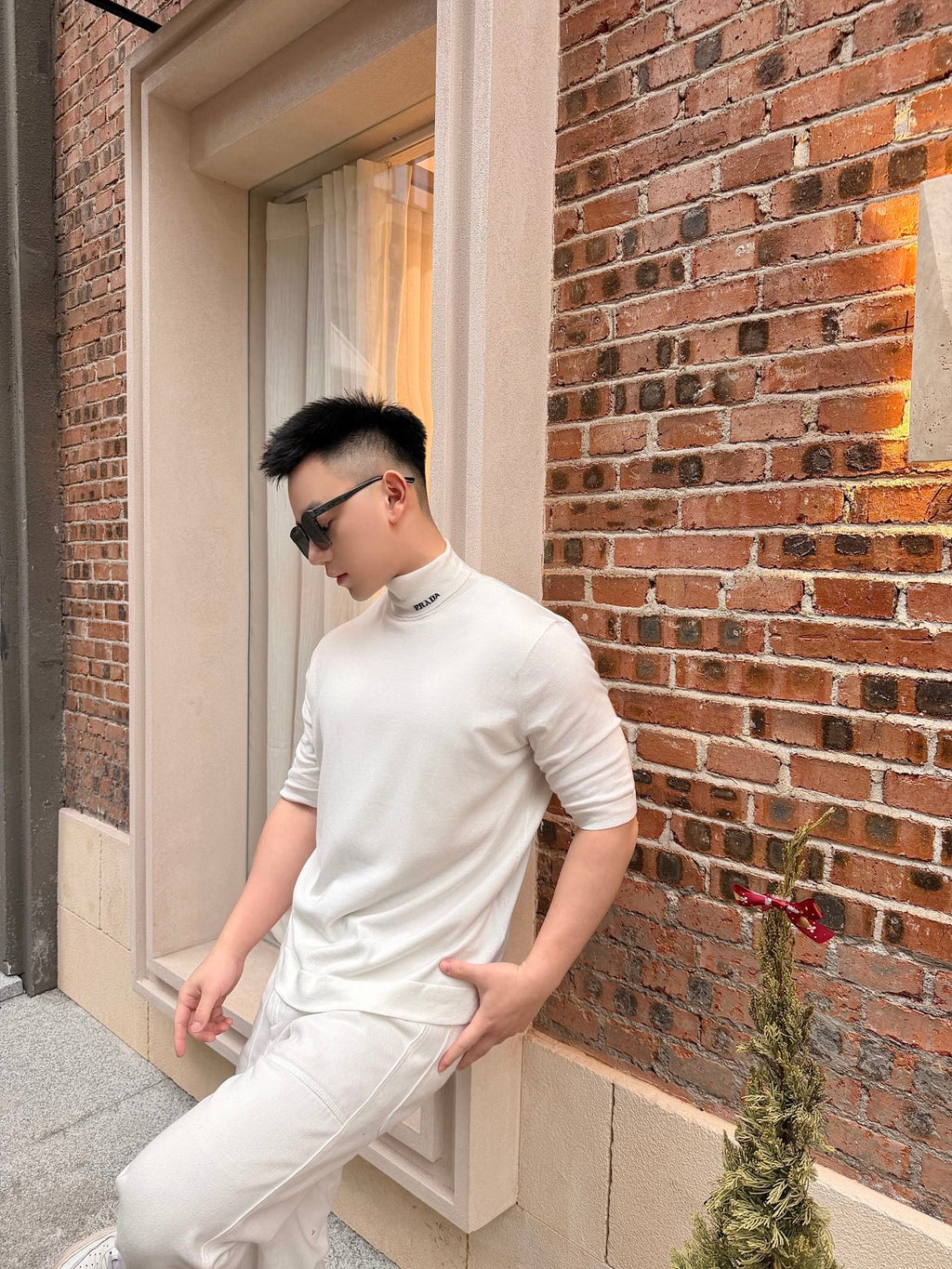 2026 New GS Jacquard Short-Sleeved Jumper (AA574-A40)