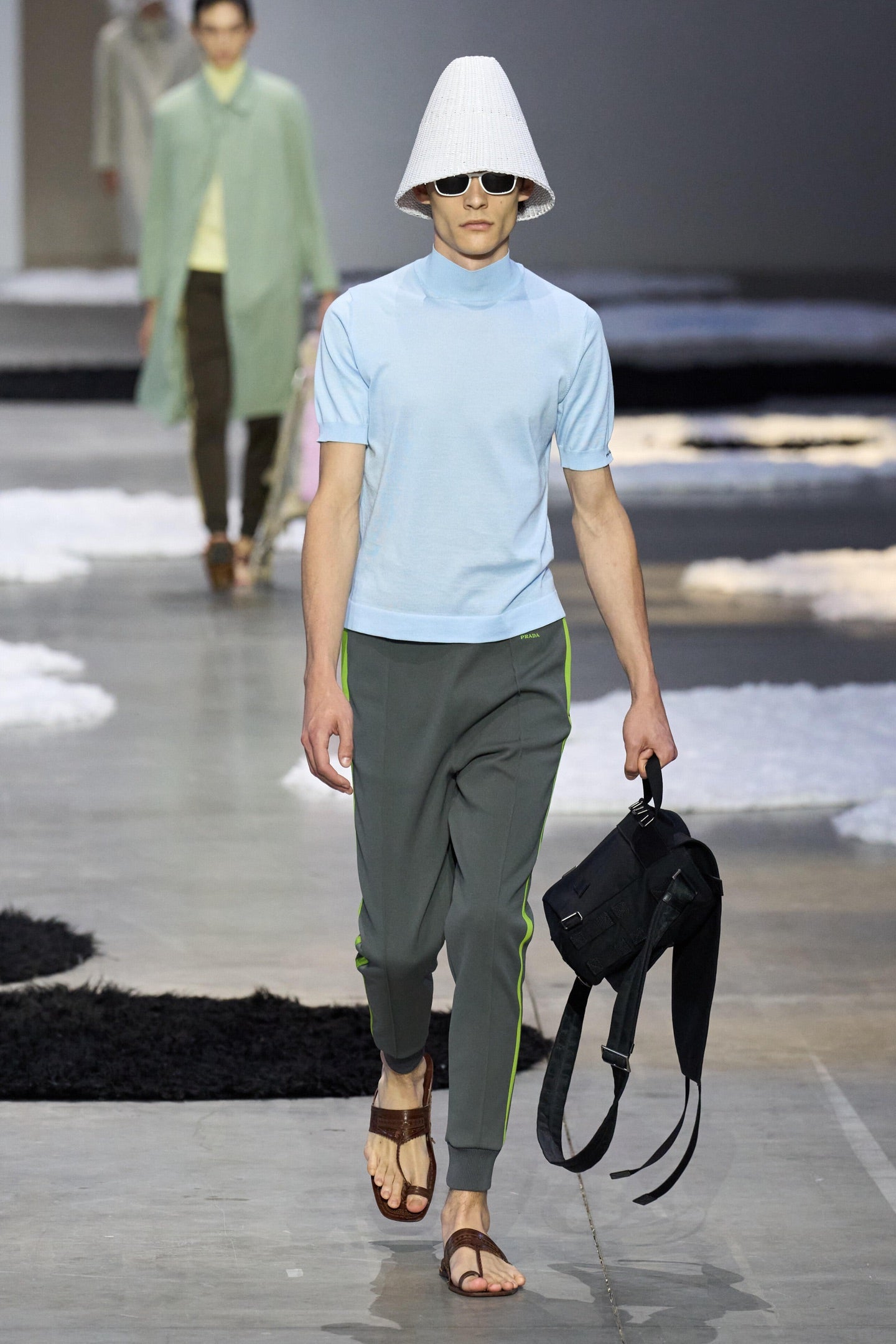 2026 New GS Jacquard Short-Sleeved Jumper (AA575-A40)