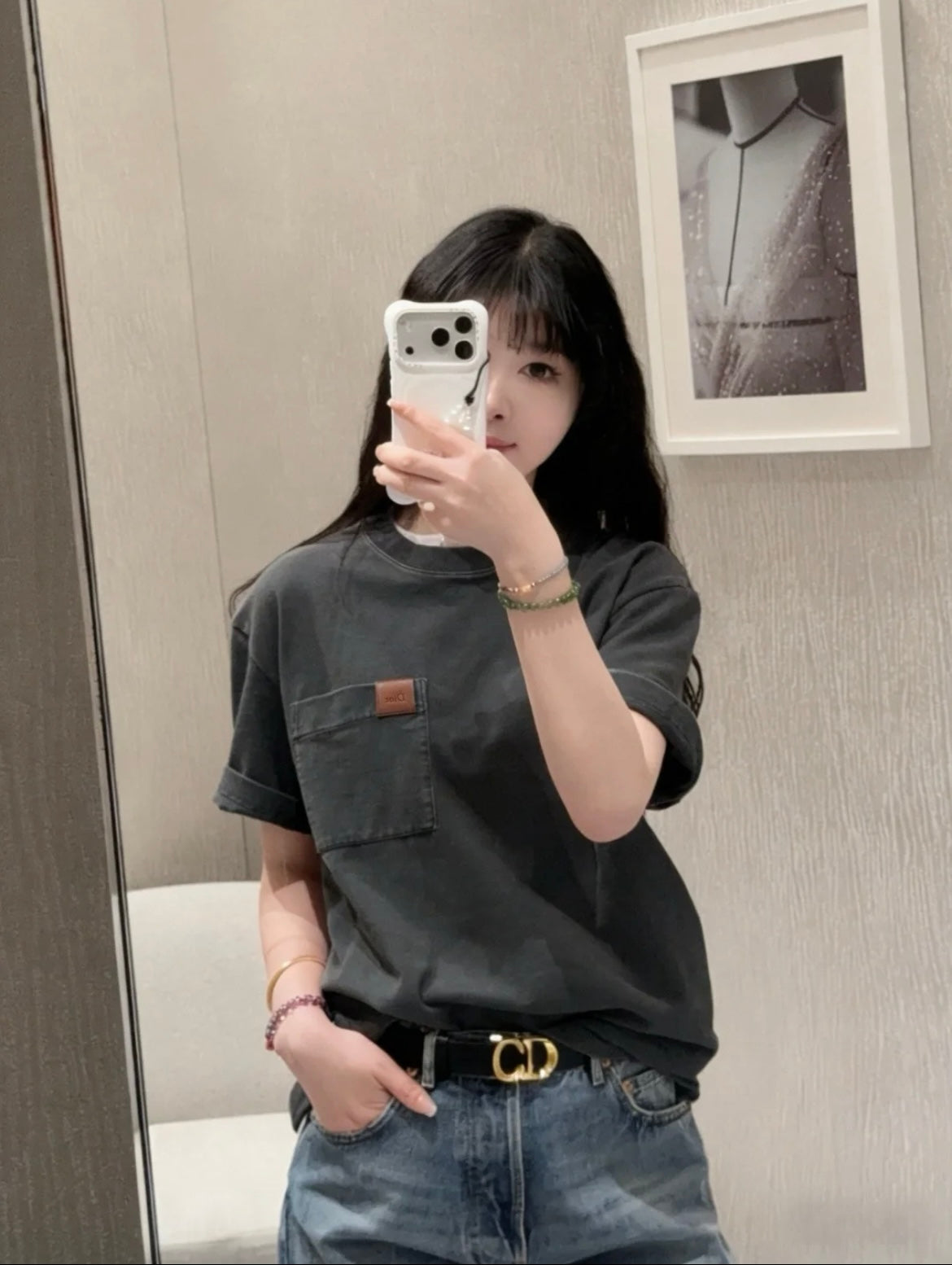 2026 New GS Leather Patch Pocket Short Sleeve (BB795-A10)