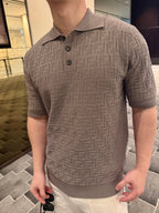 2026 New Arrival GS All-over Print Polo Neck Jumper (AA568-A75)