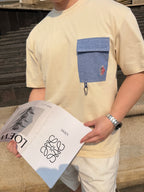 2026 New GS Logo Pocket Short-Sleeved T-Shirt (AA572-A20)