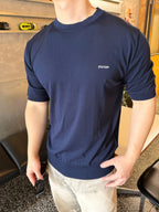 2026 New GS Jacquard Short-Sleeved Jumper (AA590-A40)