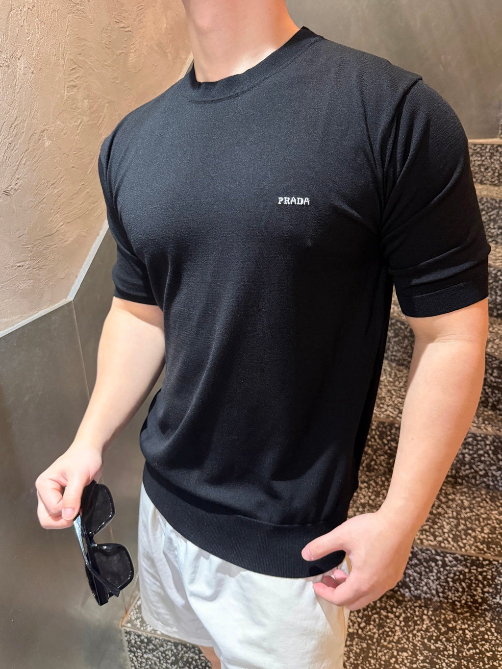 2026 New GS Jacquard Short-Sleeved Jumper (AA590-A40)