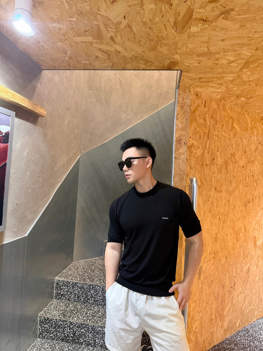 2026 New GS Jacquard Short-Sleeved Jumper (AA590-A40)