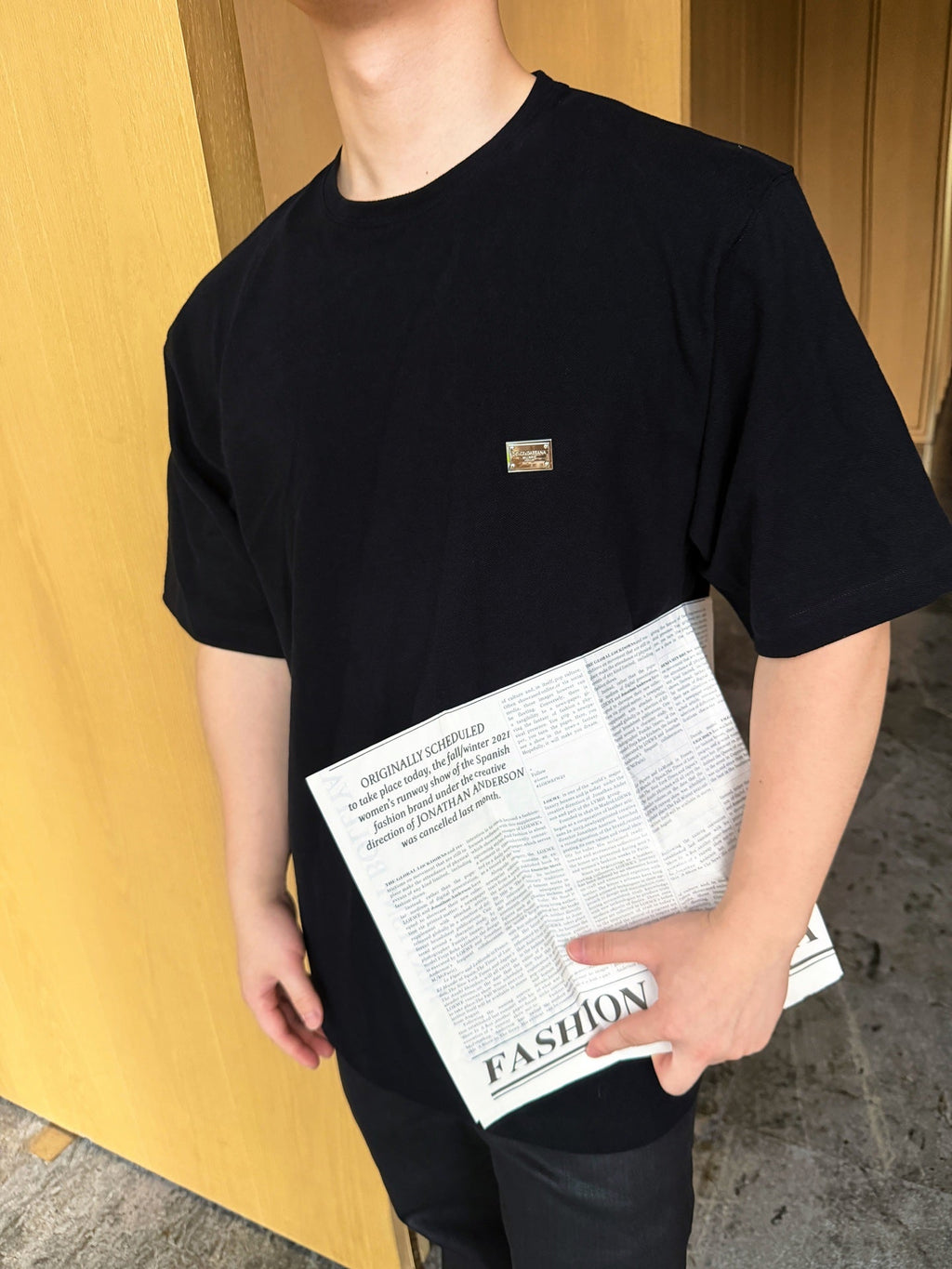 2026 New GS Logo Short-Sleeved T-Shirt (AA584-A10)