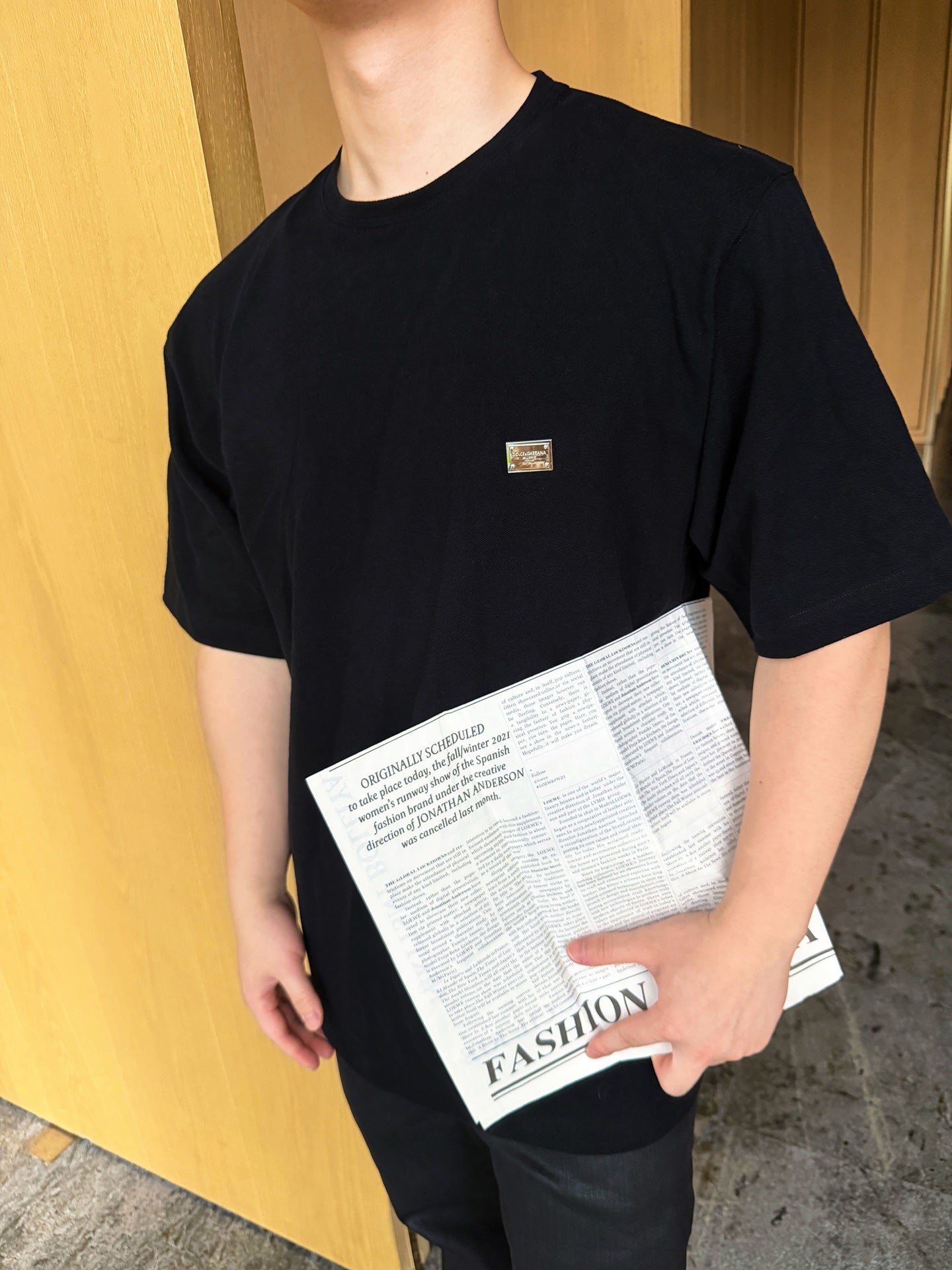 2026 New GS Logo Short-Sleeved T-Shirt (AA584-A10)