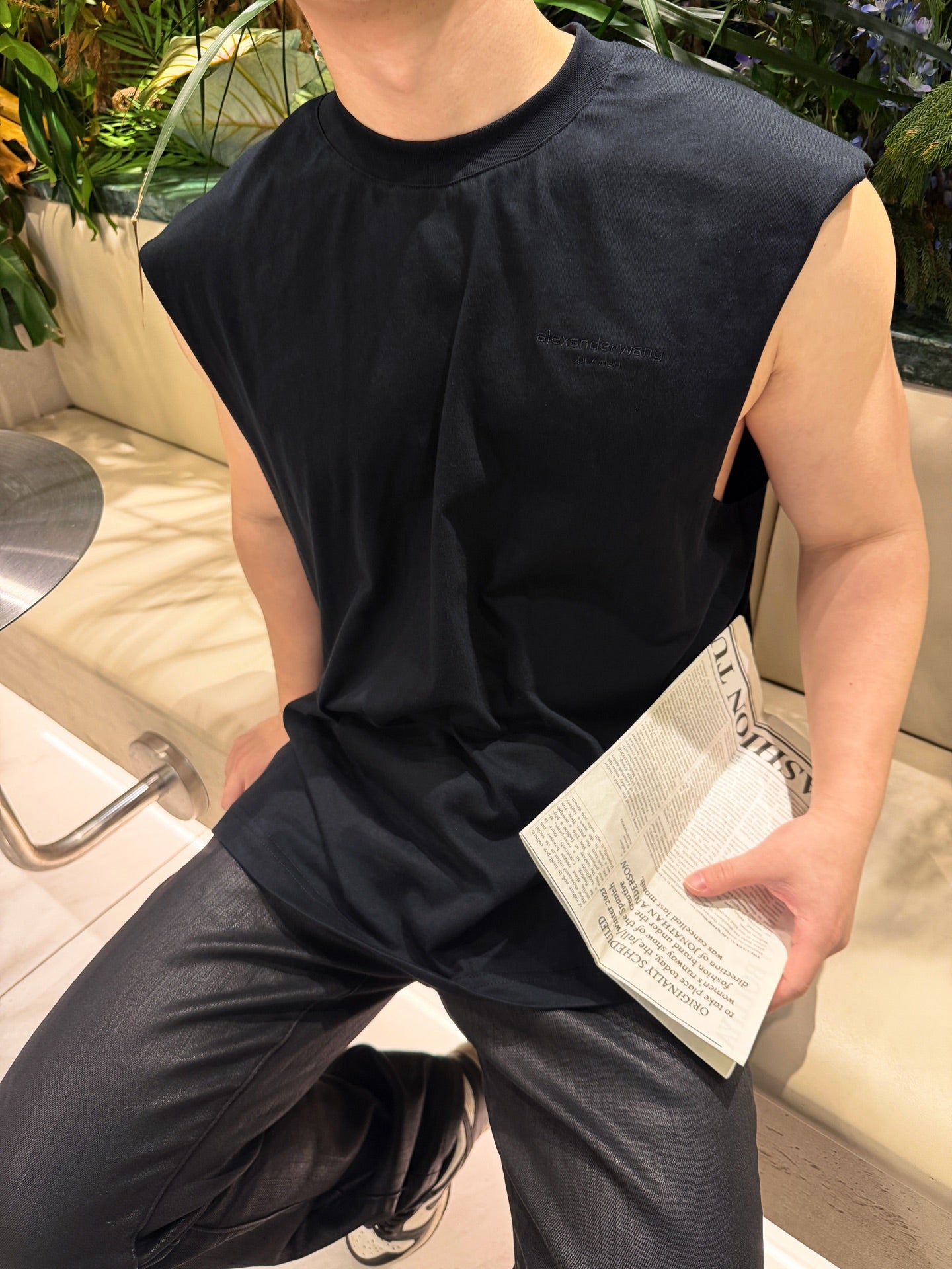 2026 New GS Logo Embroidered Vest (AA582-A00)