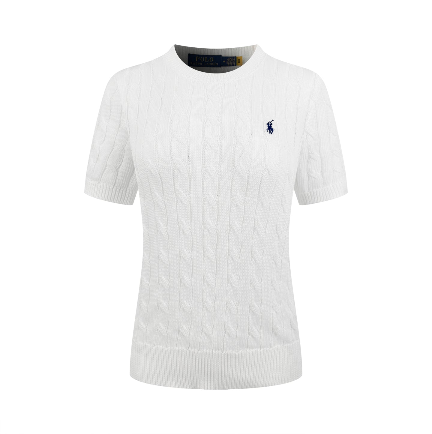 2026 Women’s GS Twisted-Knit Short-Sleeved Jumper (FF720)