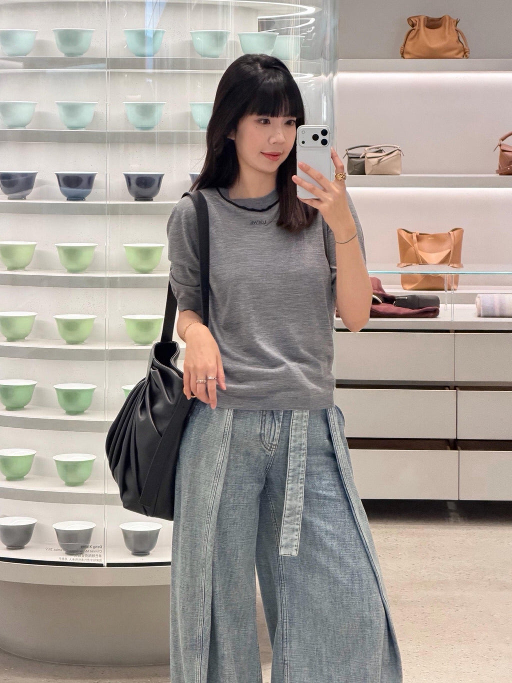 2026 Women’s GS Jacquard Short-Sleeved Jumper (FF712)