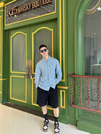 2026 New GS Textured Terry Shorts (55015-A55)