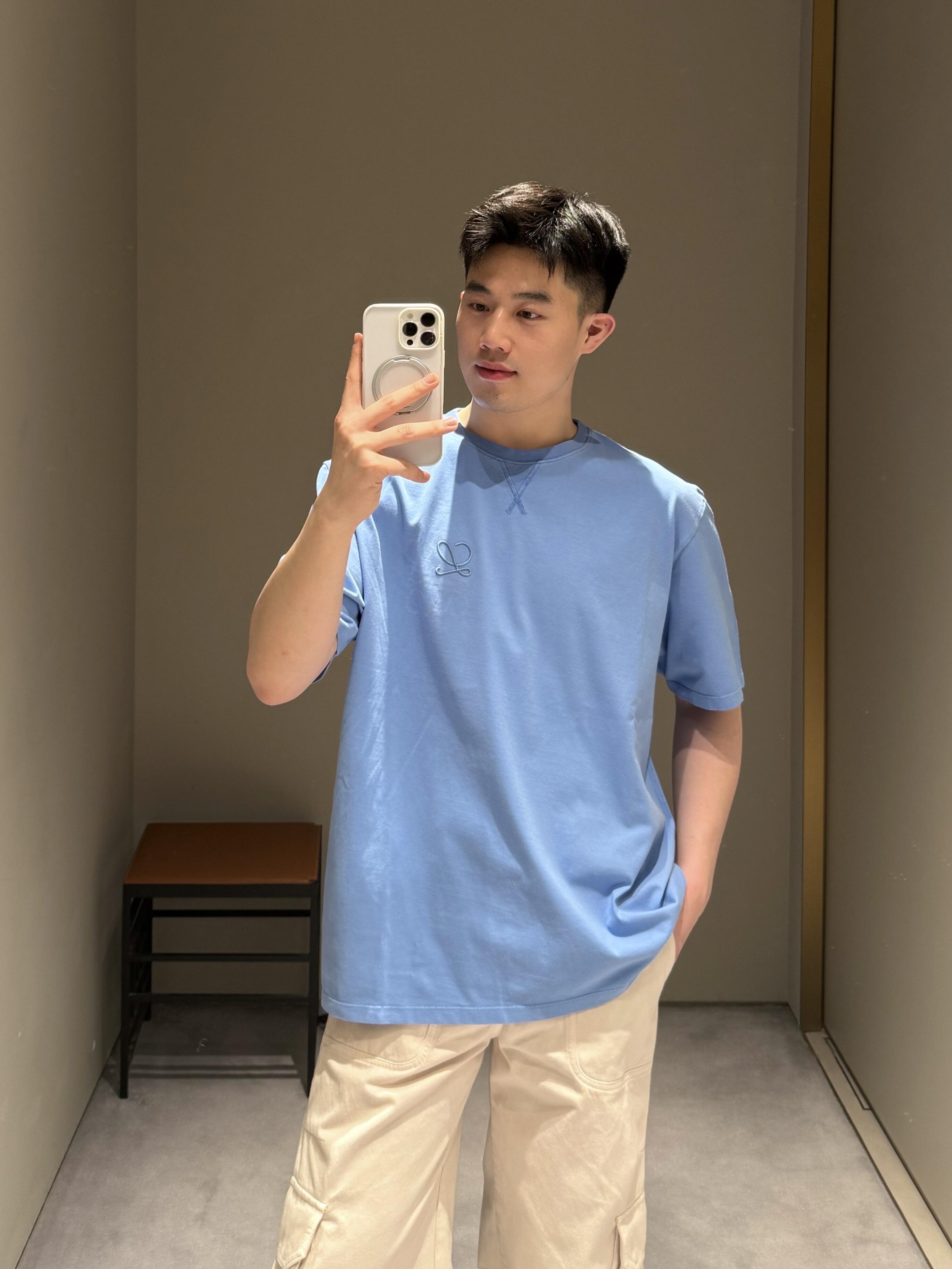 2026 New GS Embroidered Short-Sleeved T-Shirt (BB798-A10)