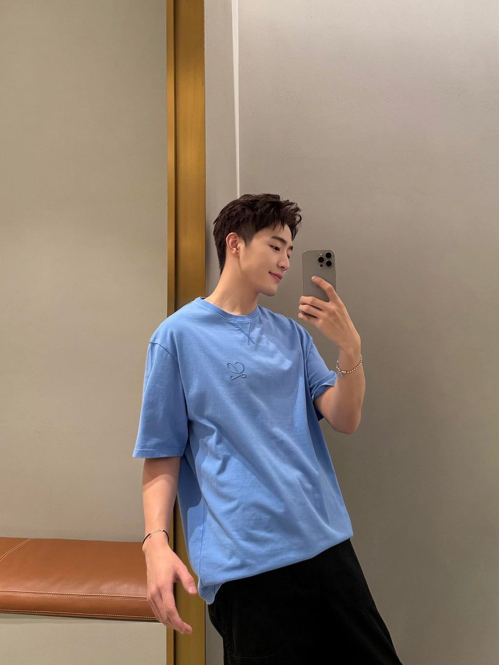 2026 New GS Embroidered Short-Sleeved T-Shirt (BB798-A10)