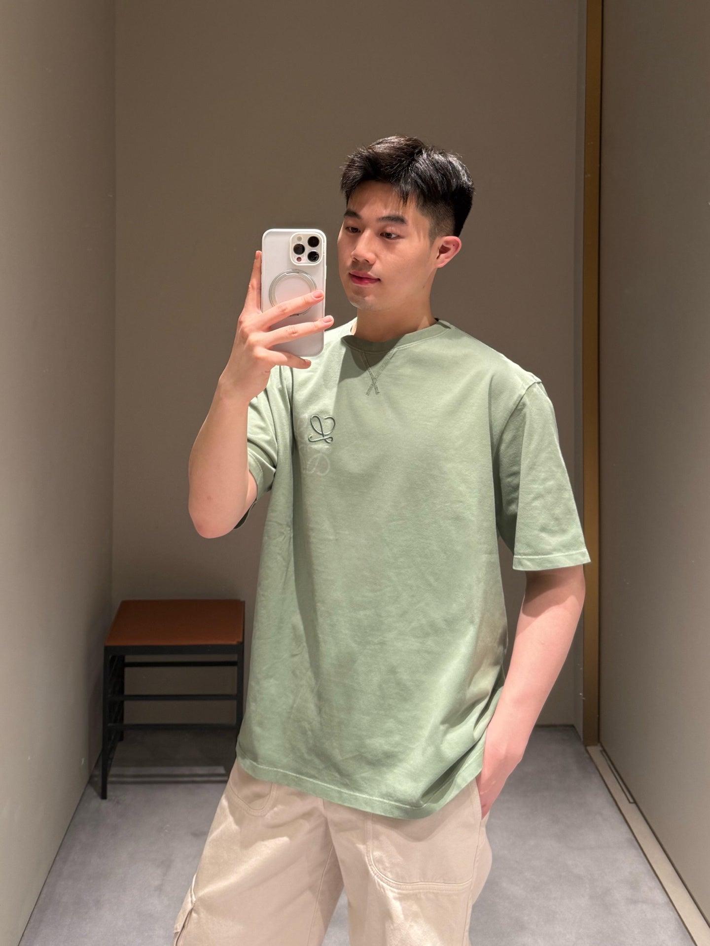 2026 New GS Embroidered Short-Sleeved T-Shirt (BB798-A10)