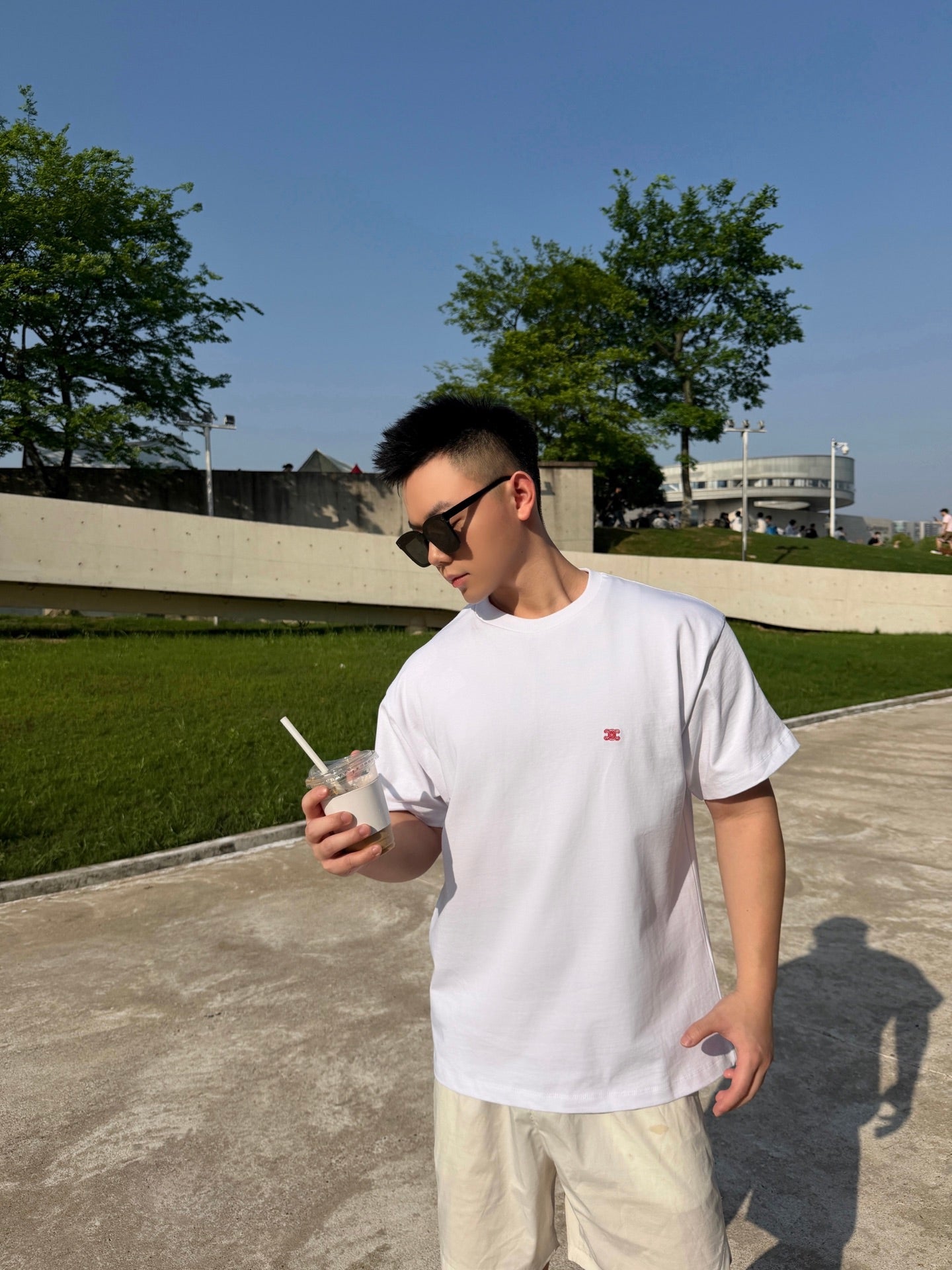 2026 New GS Embroidered Short-Sleeved T-Shirt (CC974-A10)
