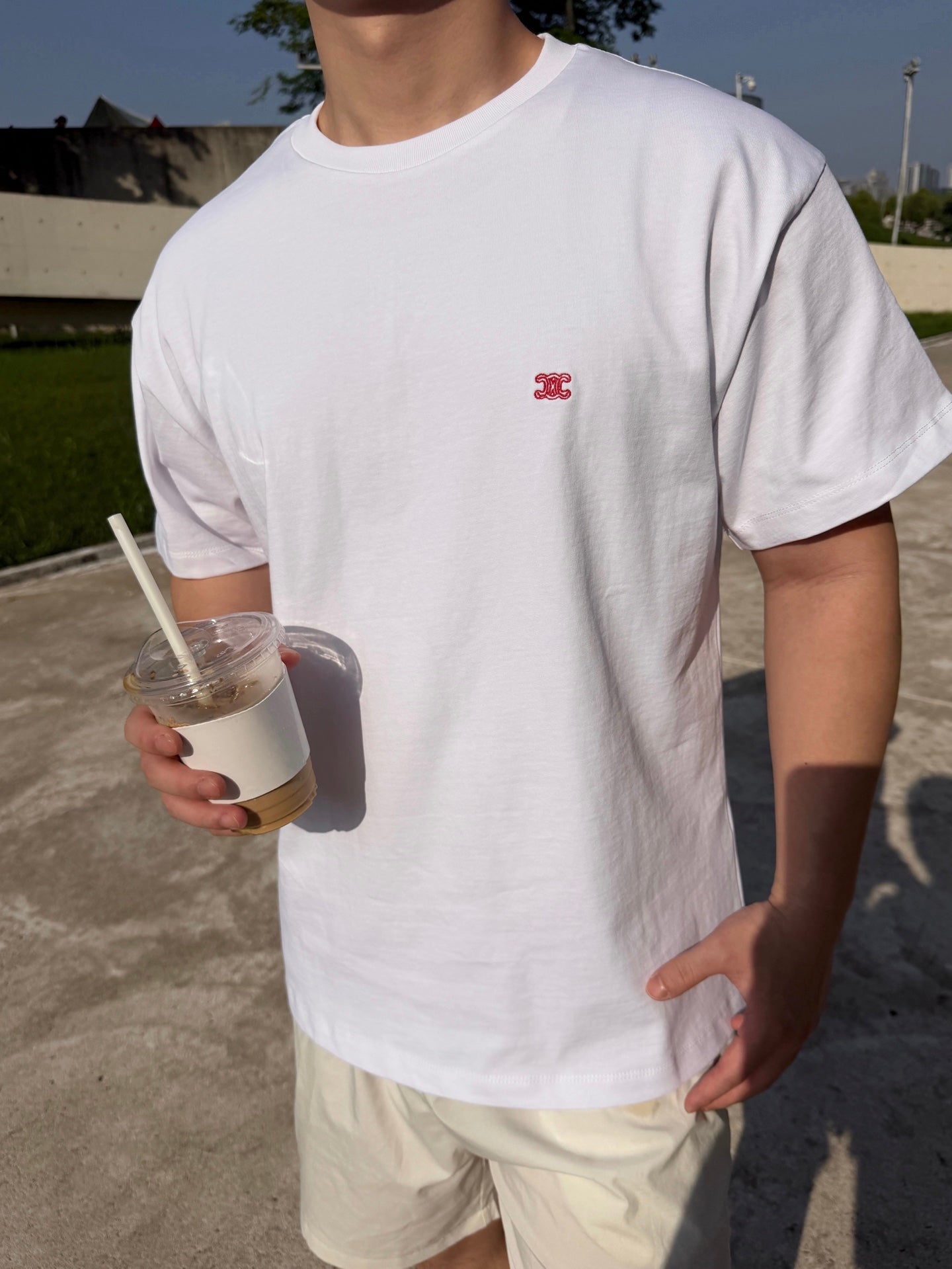 2026 New GS Embroidered Short-Sleeved T-Shirt (CC974-A10)