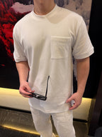2026 New GS Short-Sleeve Shirt with Horsebit Embroidery on the Pocket (CC964-A10)