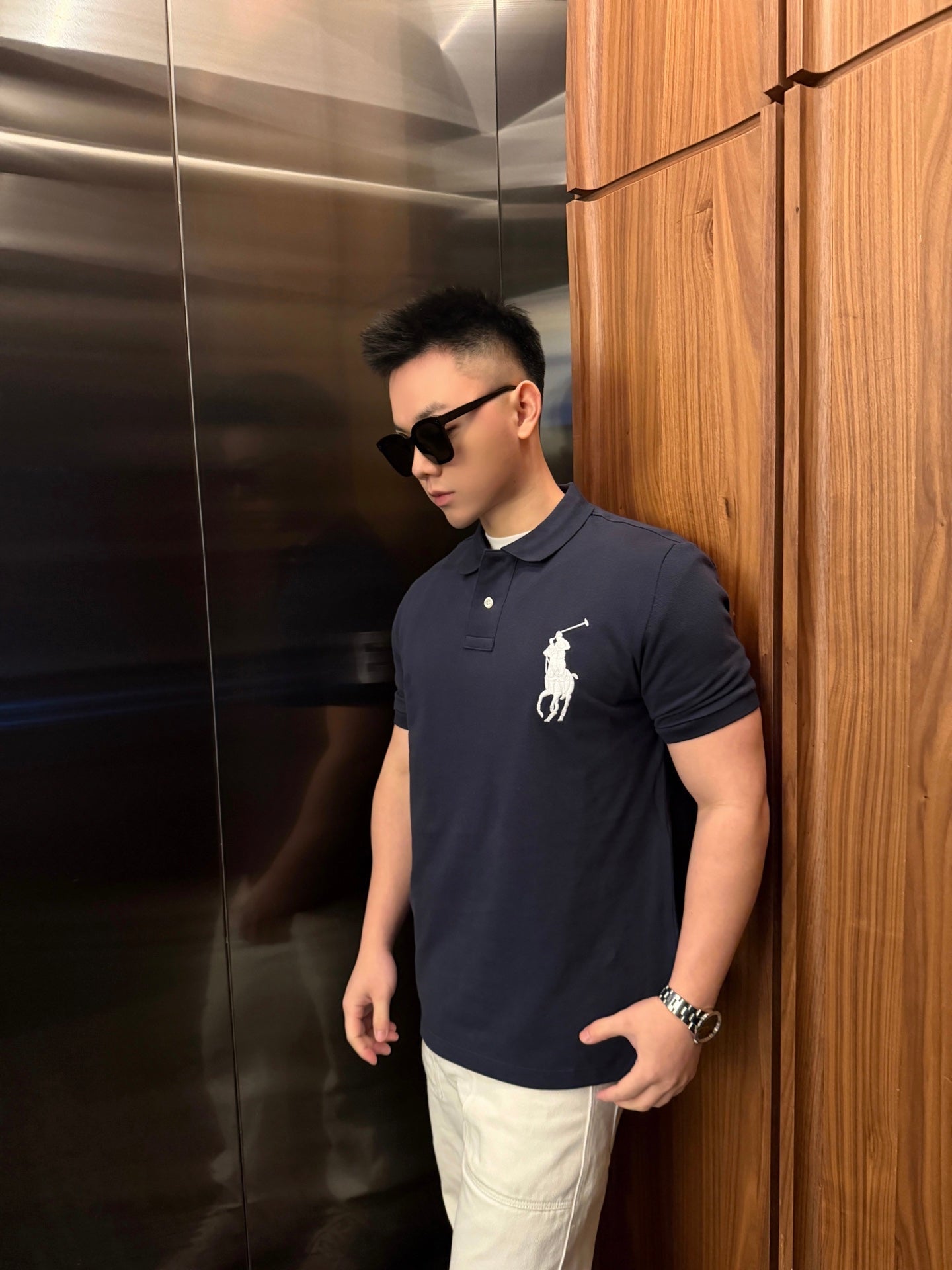 2026 New GS Embroidered Logo Polo Shirt (CC958-A50)