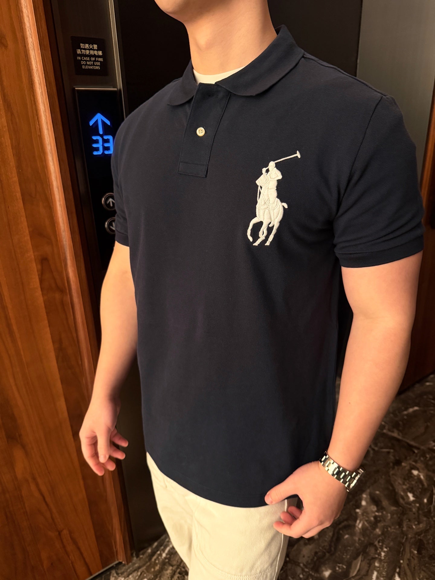2026 New GS Embroidered Logo Polo Shirt (CC958-A50)