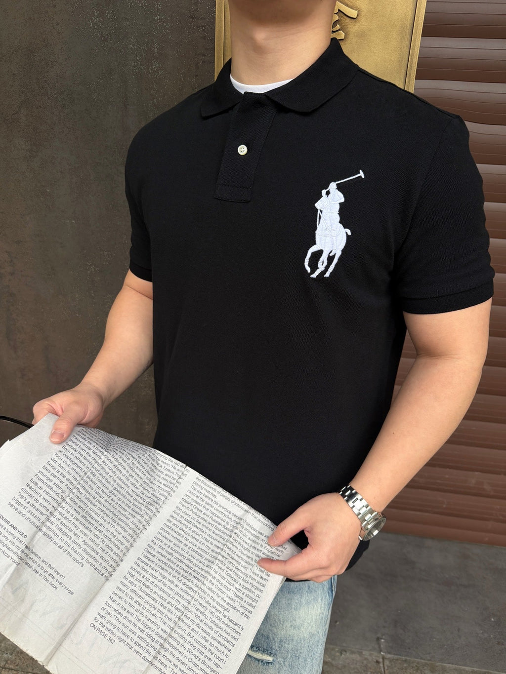 2026 New GS Embroidered Logo Polo Shirt (CC958-A50)