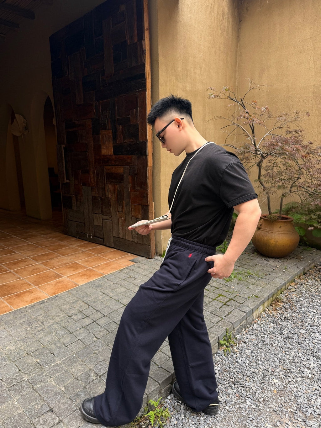2026 New GS Embroidered Casual Trousers (CC969-B20)