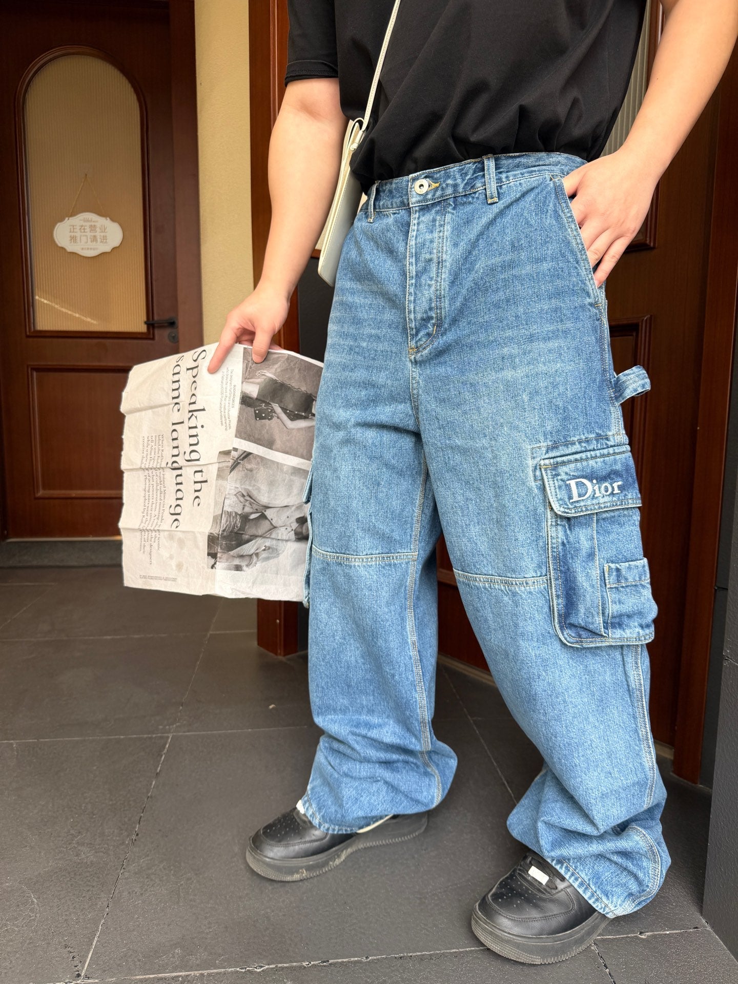 2026 New Arrival GS Pocket Embroidered Workwear Jeans (BB817-B85)