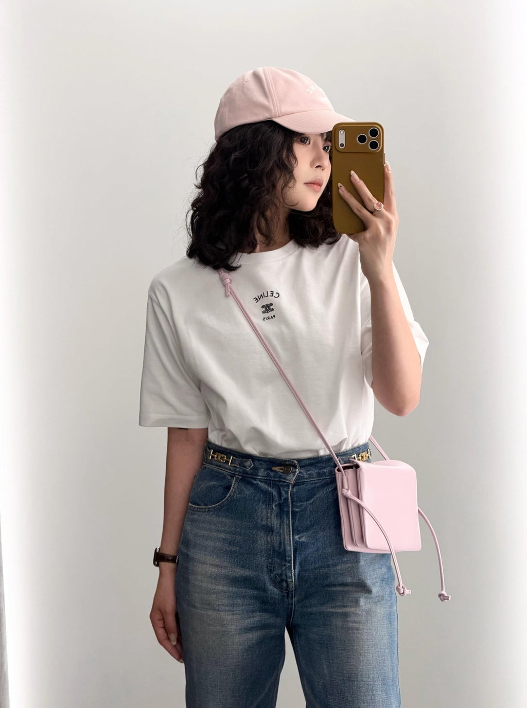 2026 Women’s GS Logo Embroidered Short-Sleeved T-Shirt (EE406)