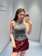 2026 Women’s GS Logo V-neck Top (FF718)