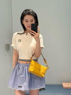 2026 Women’s GS Logo Check Skirt (FF724)