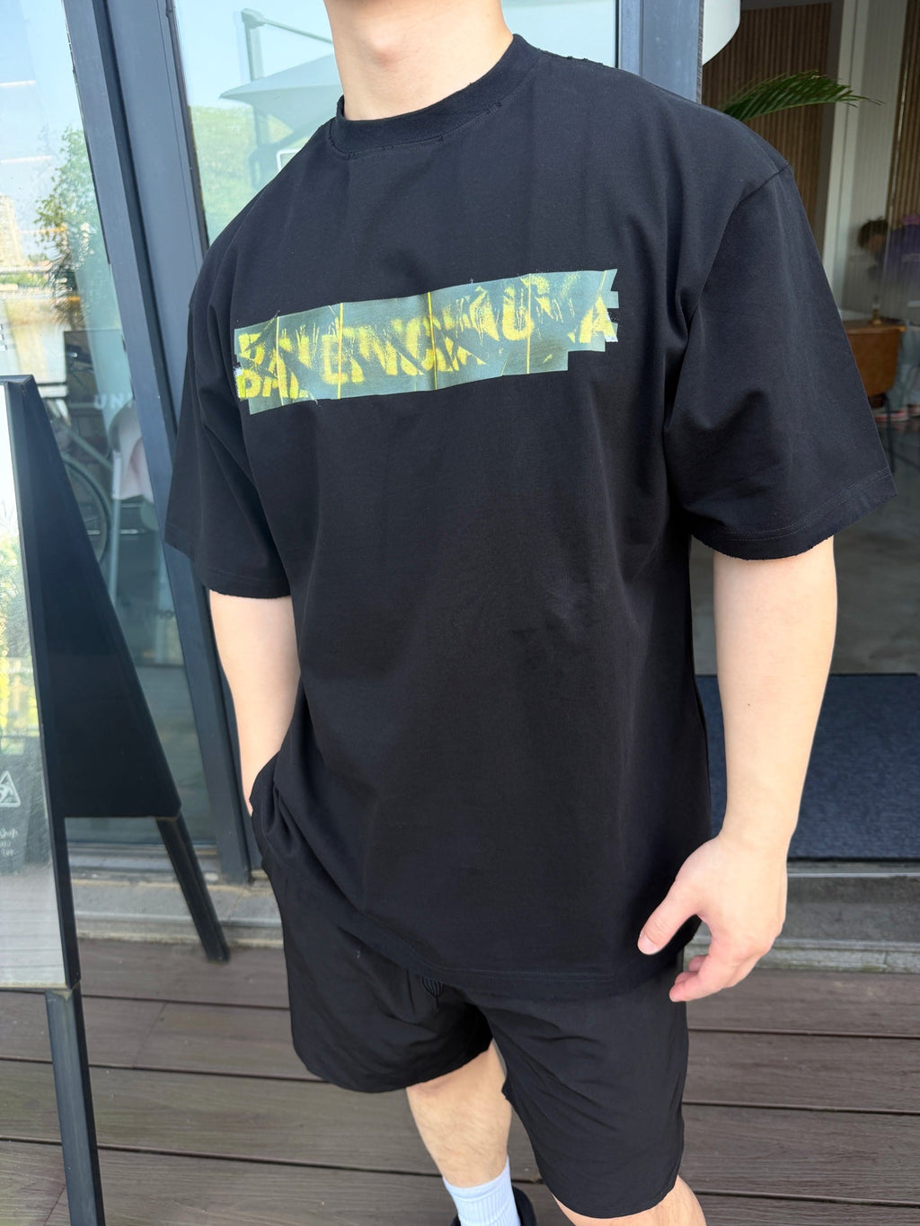 2026 New GS Tape Graffiti Short-Sleeved T-Shirt (CC972-A20)
