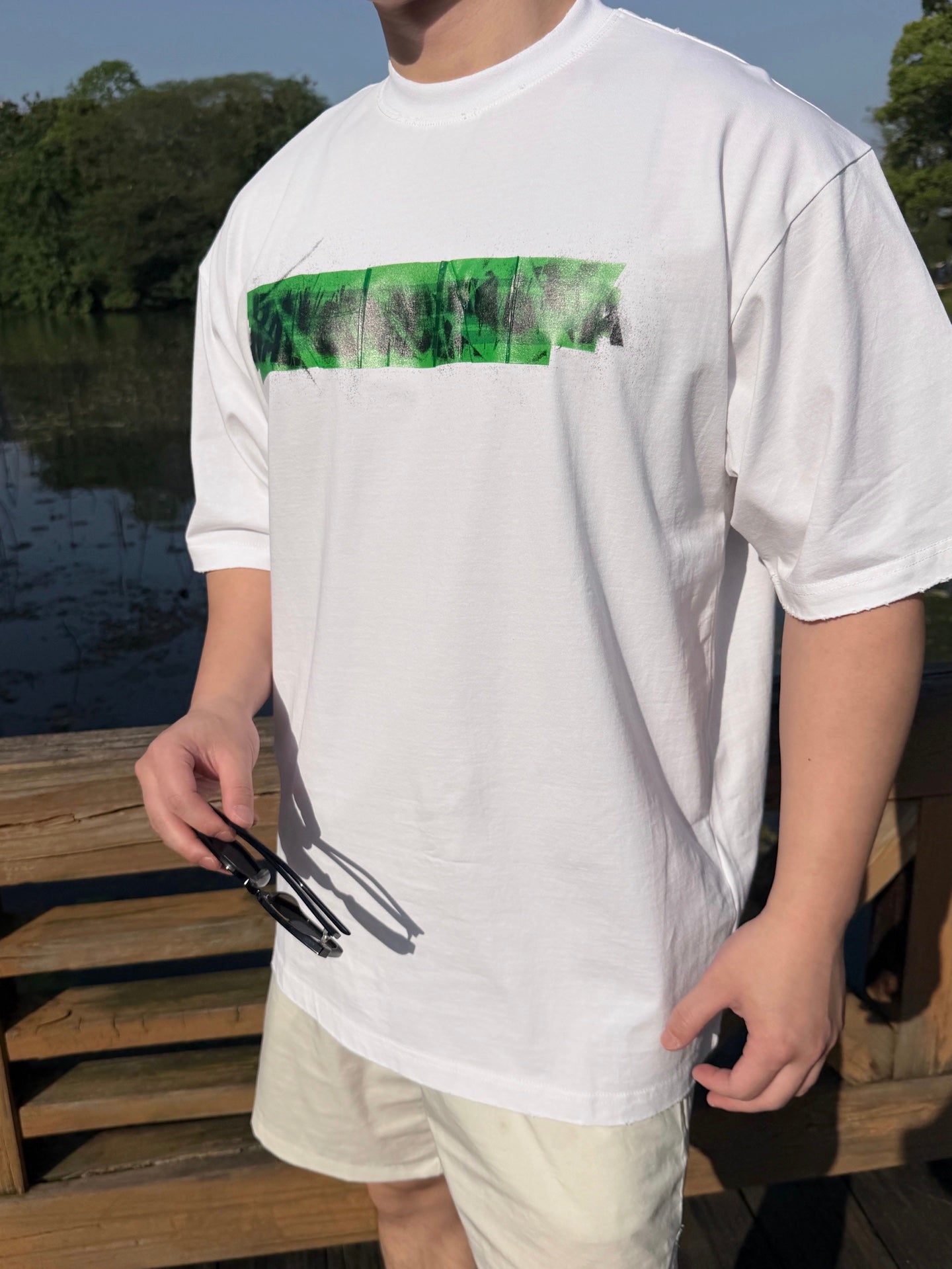 2026 New GS Tape Graffiti Short-Sleeved T-Shirt (CC972-A20)