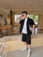 2026 New Arrival GS All-over Jacquard Print Short-sleeved Shirt (AA579-A90)