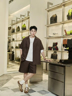 2026 New Arrival GS All-Over Jacquard Print Shorts (AA578-A80)