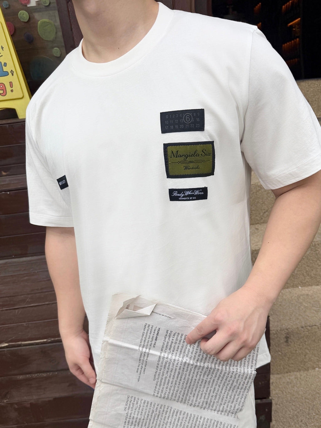 2026 New GS Digital Label Short-Sleeved T-Shirt (AA592-A15)
