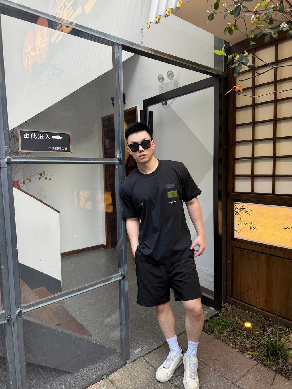 2026 New GS Digital Label Short-Sleeved T-Shirt (AA592-A15)