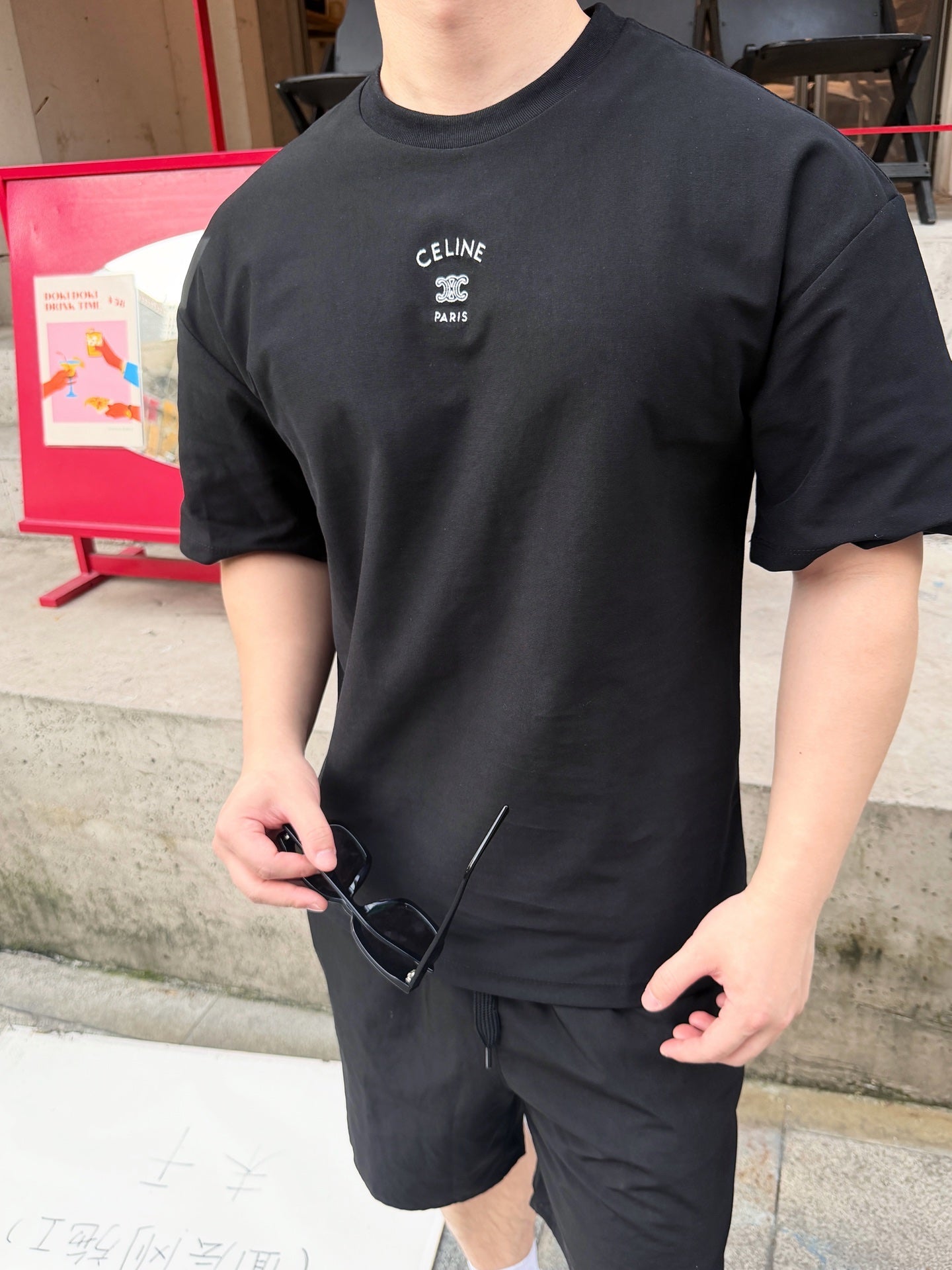2026 New GS Embroidered Short-Sleeved T-Shirt (BB814-A10)