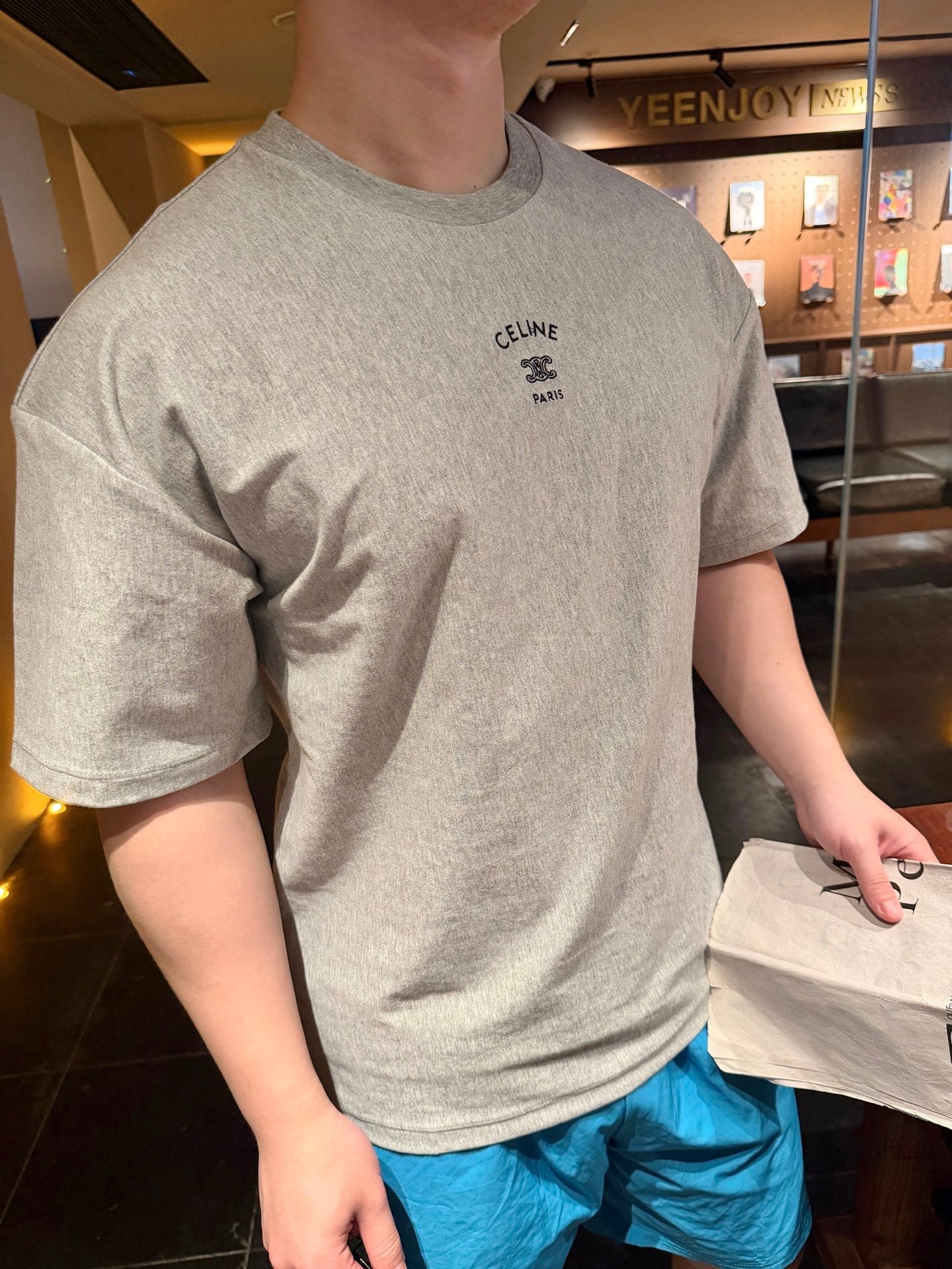 2026 New GS Embroidered Short-Sleeved T-Shirt (BB814-A10)