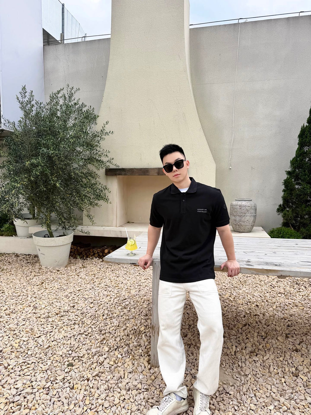 2026 New GS Logo Print Polo Shirt (BB758-A40)